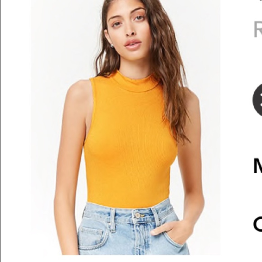 Forever 21 High Neck Bodysuit